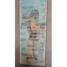 Archer, Glaze siliceous bricks, eight-point solar discs